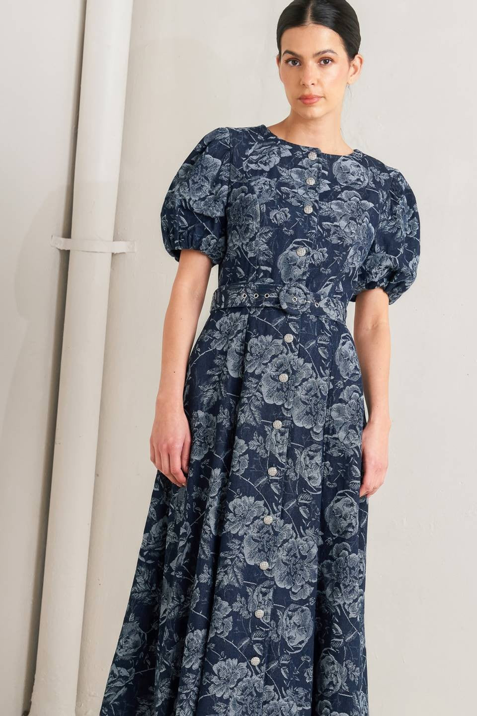 midnight garden dress