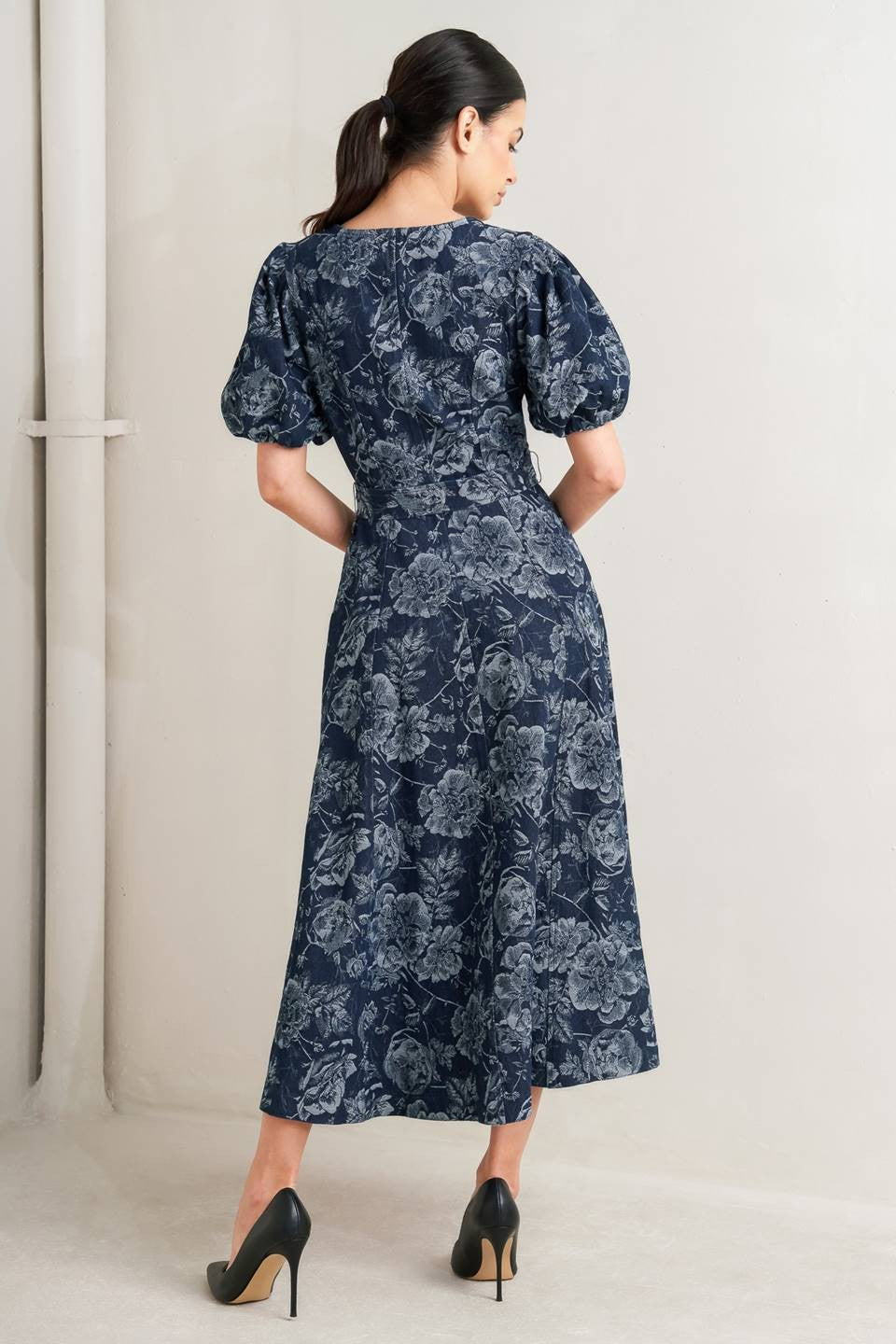 midnight garden dress