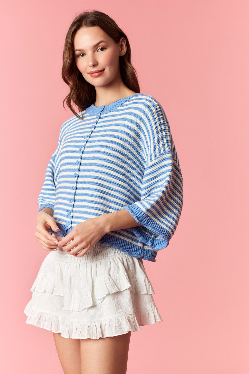 thin overlay sweater