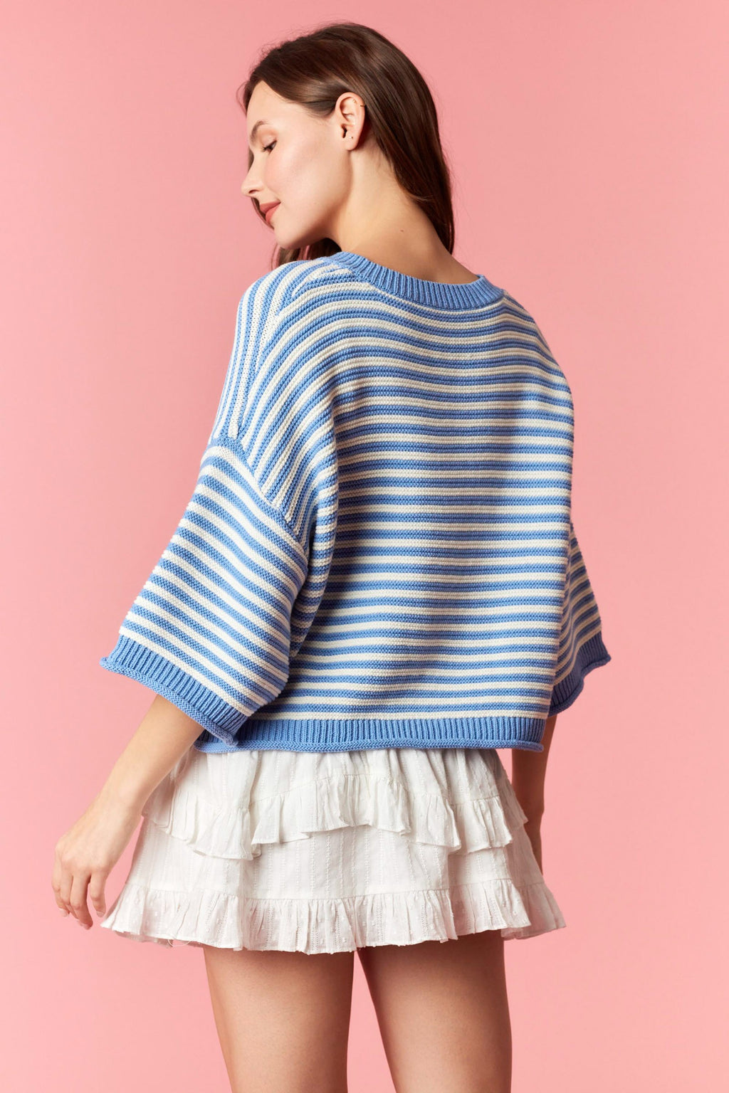 thin overlay sweater
