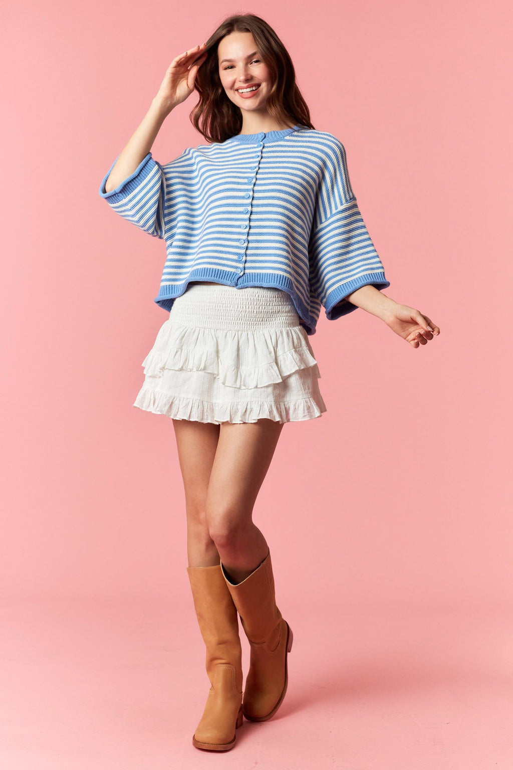 thin overlay sweater