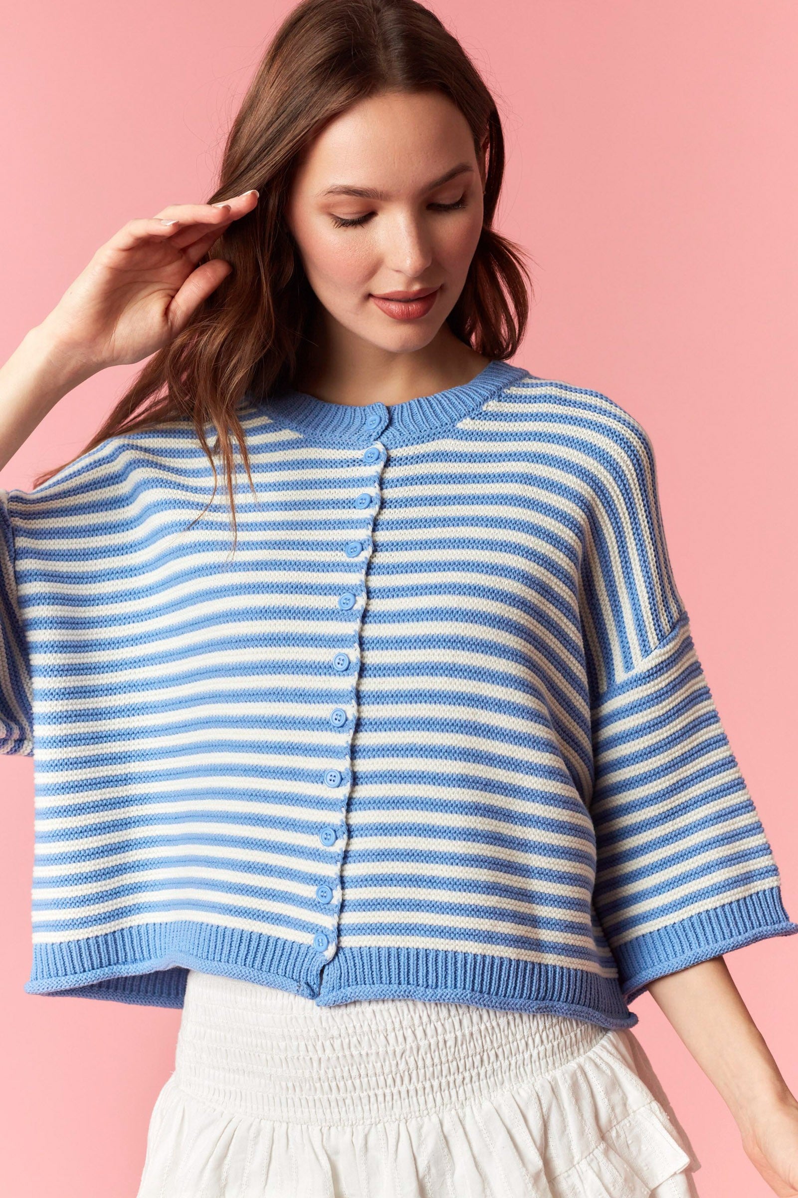 thin overlay sweater