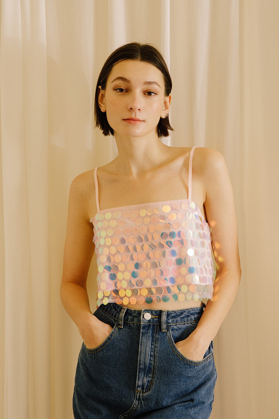 mirrors crop top
