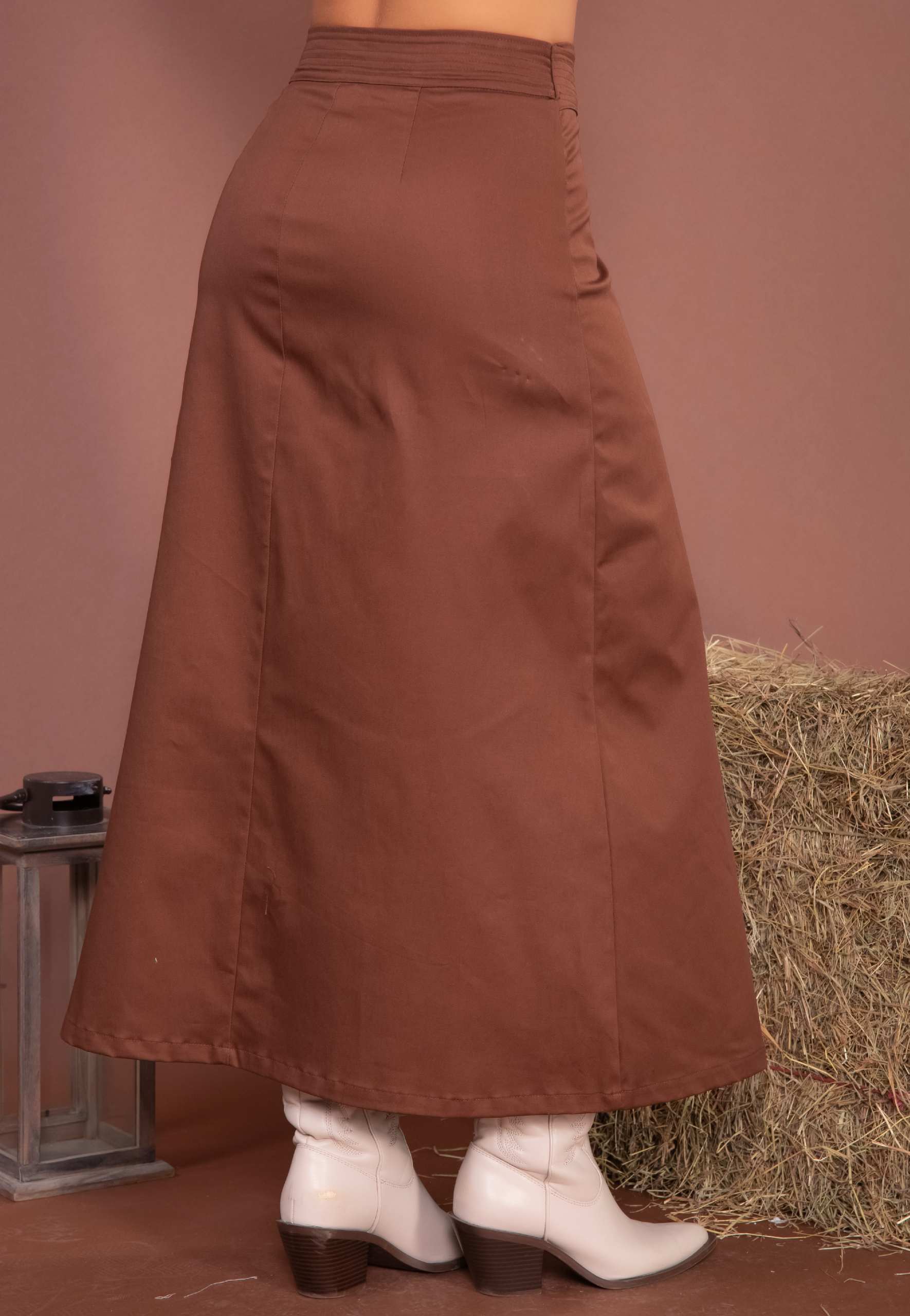 boho espresso skirt