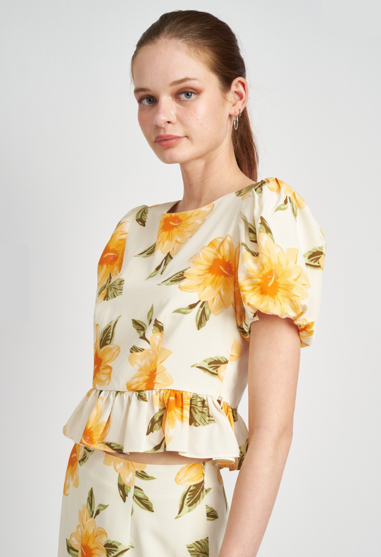 bellisima flower top