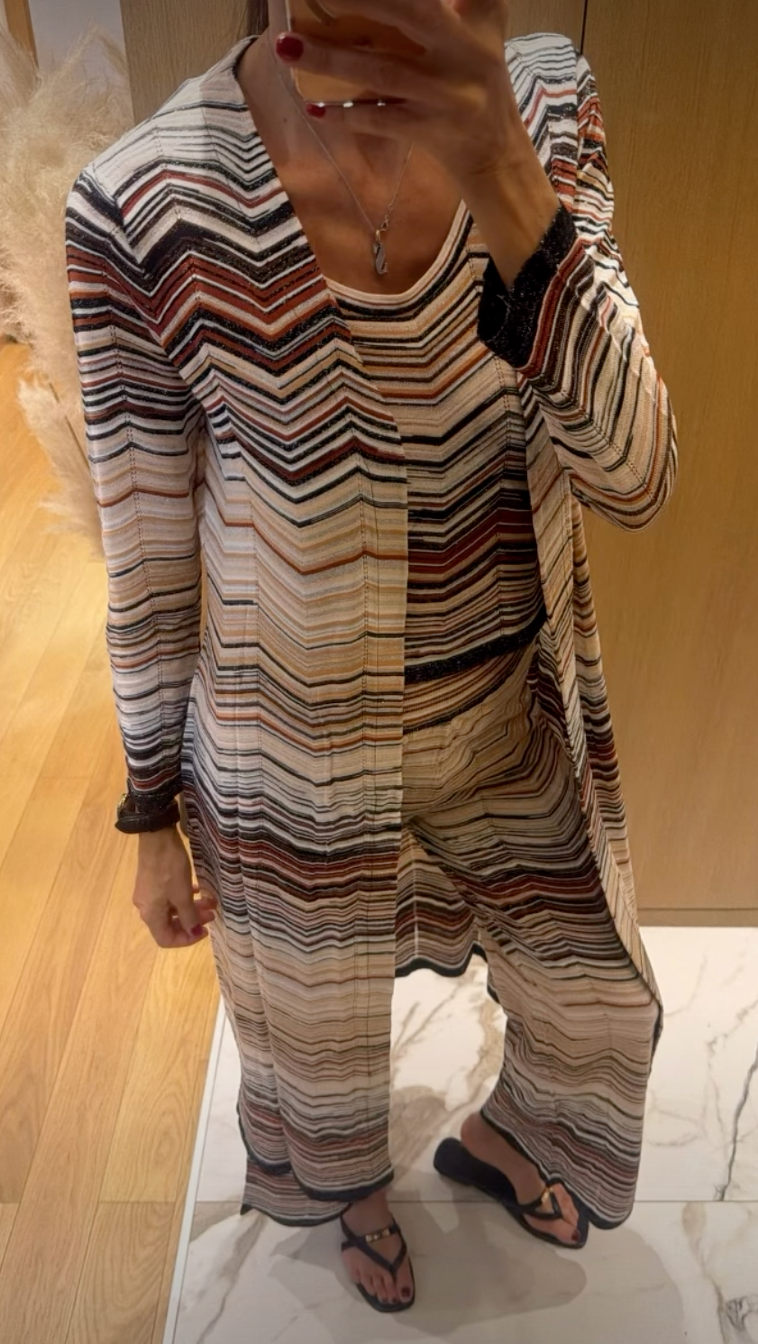 desert rythm knitted set