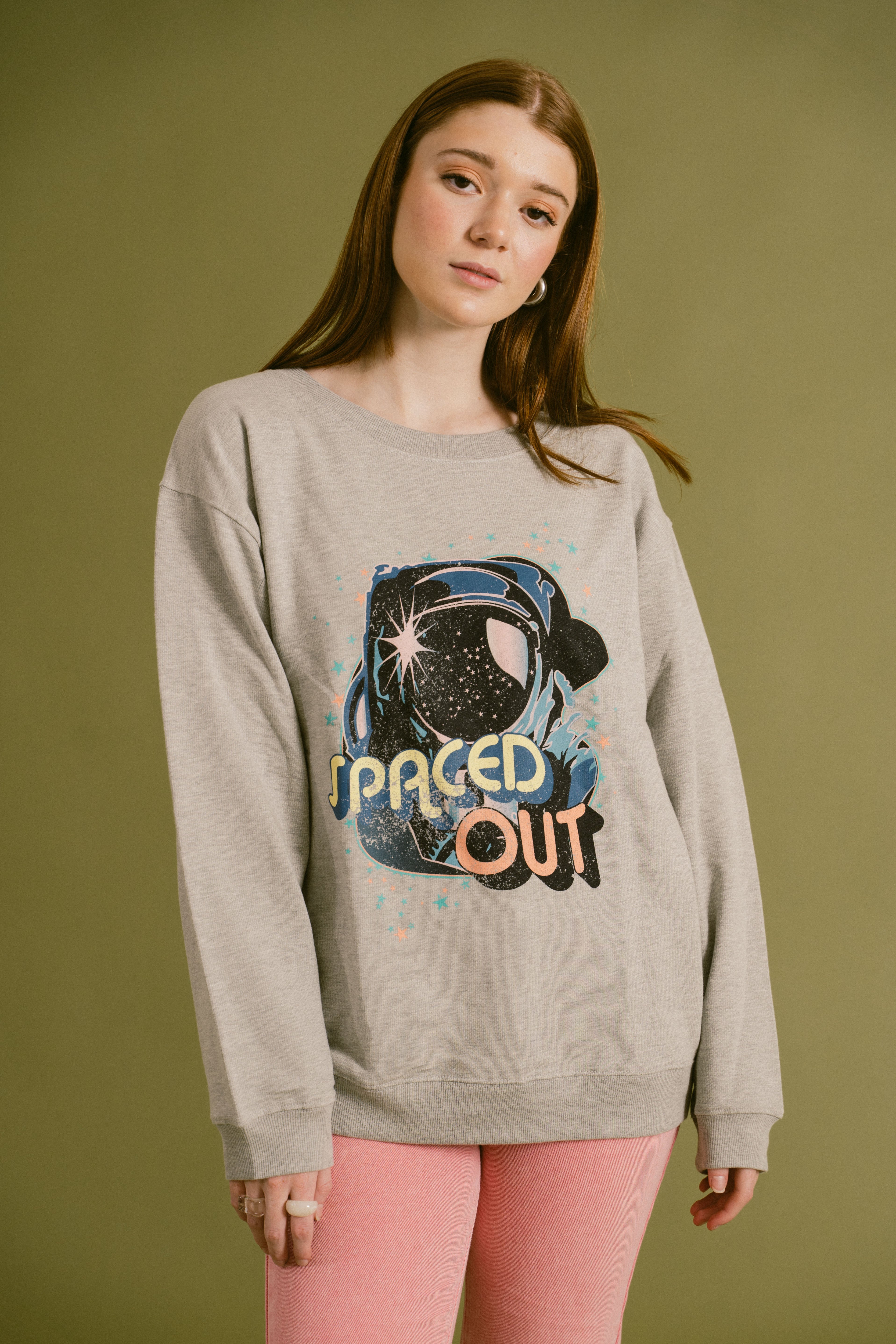 spaced out sweatshirt