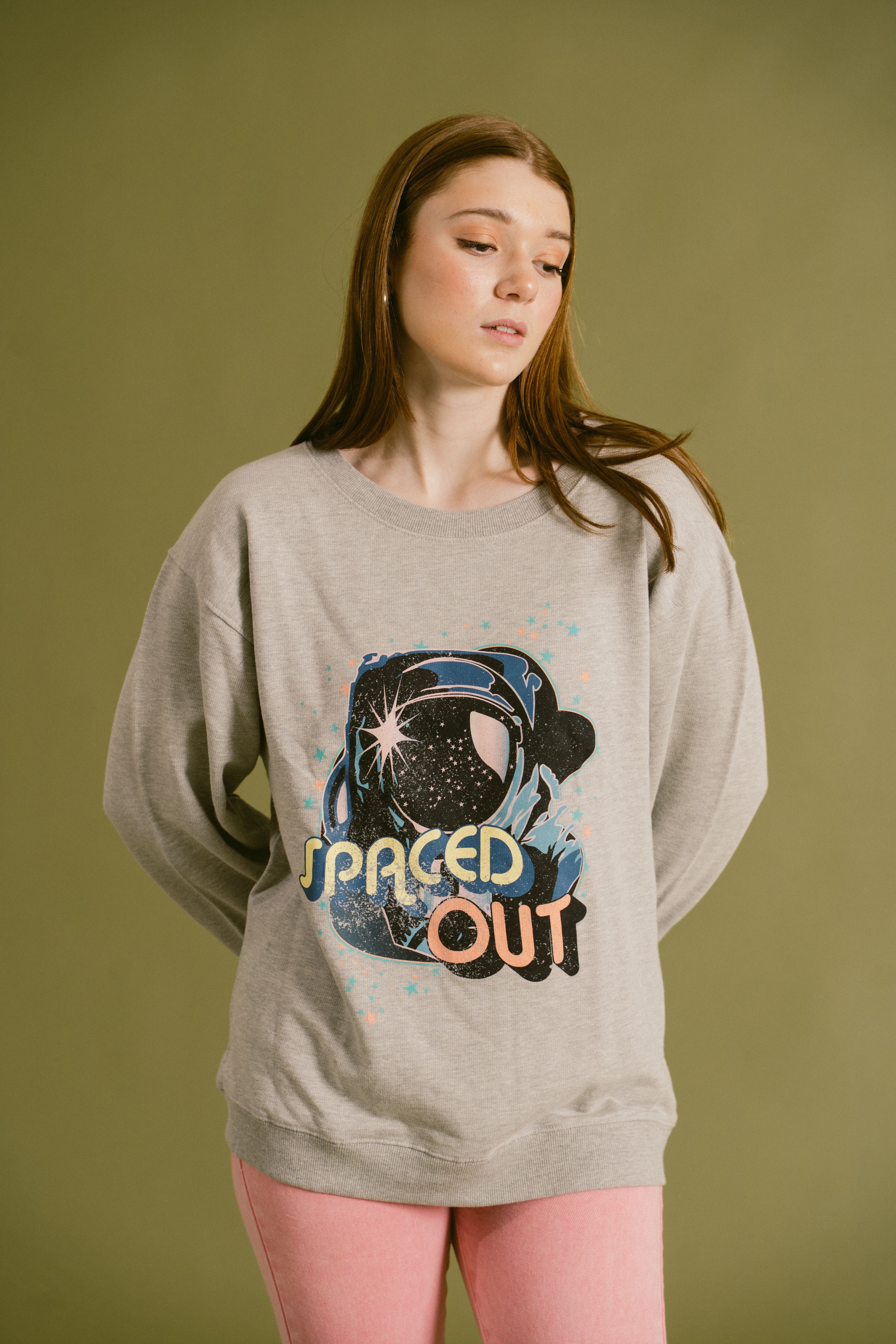 spaced out sweatshirt