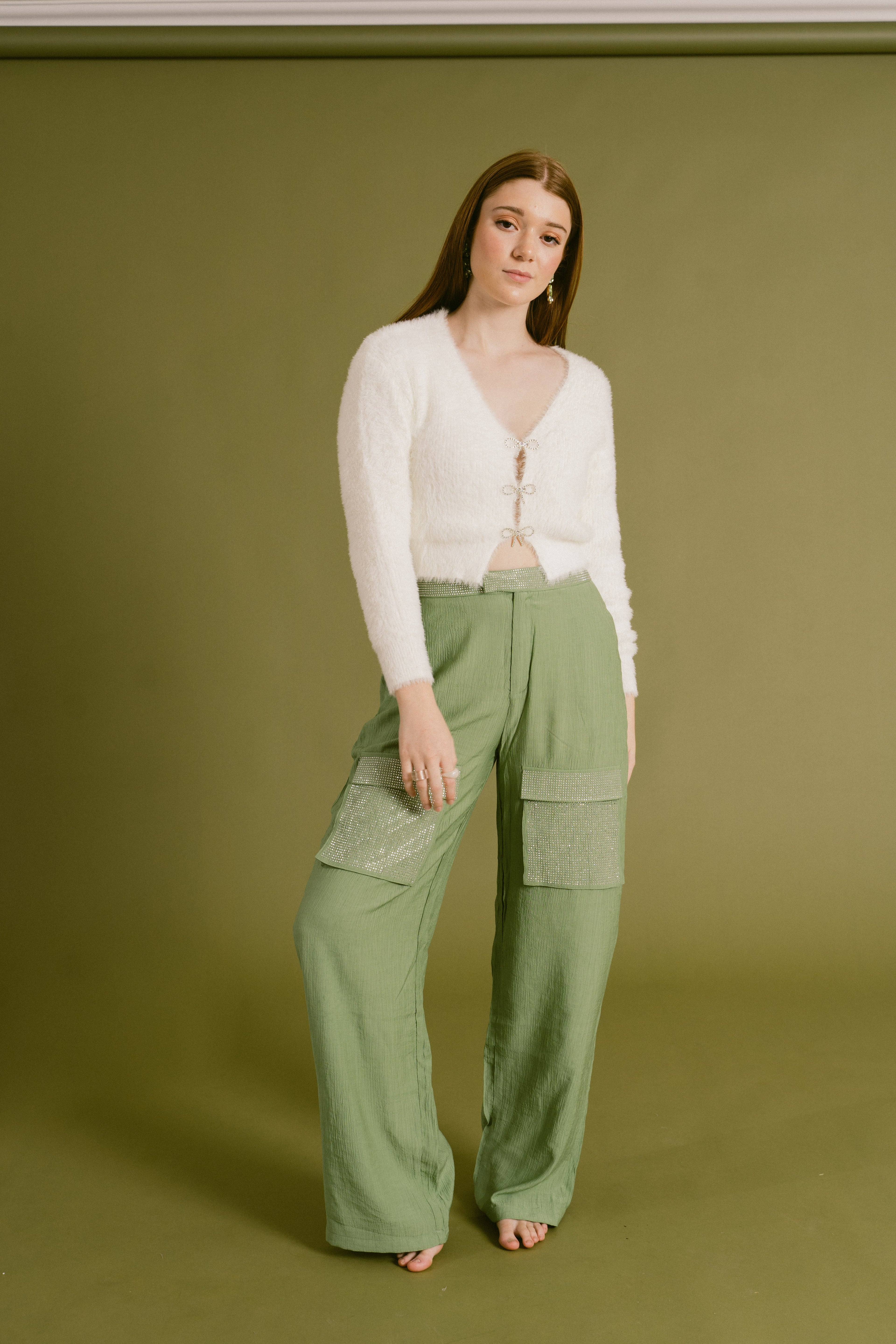 embellished cargo pants