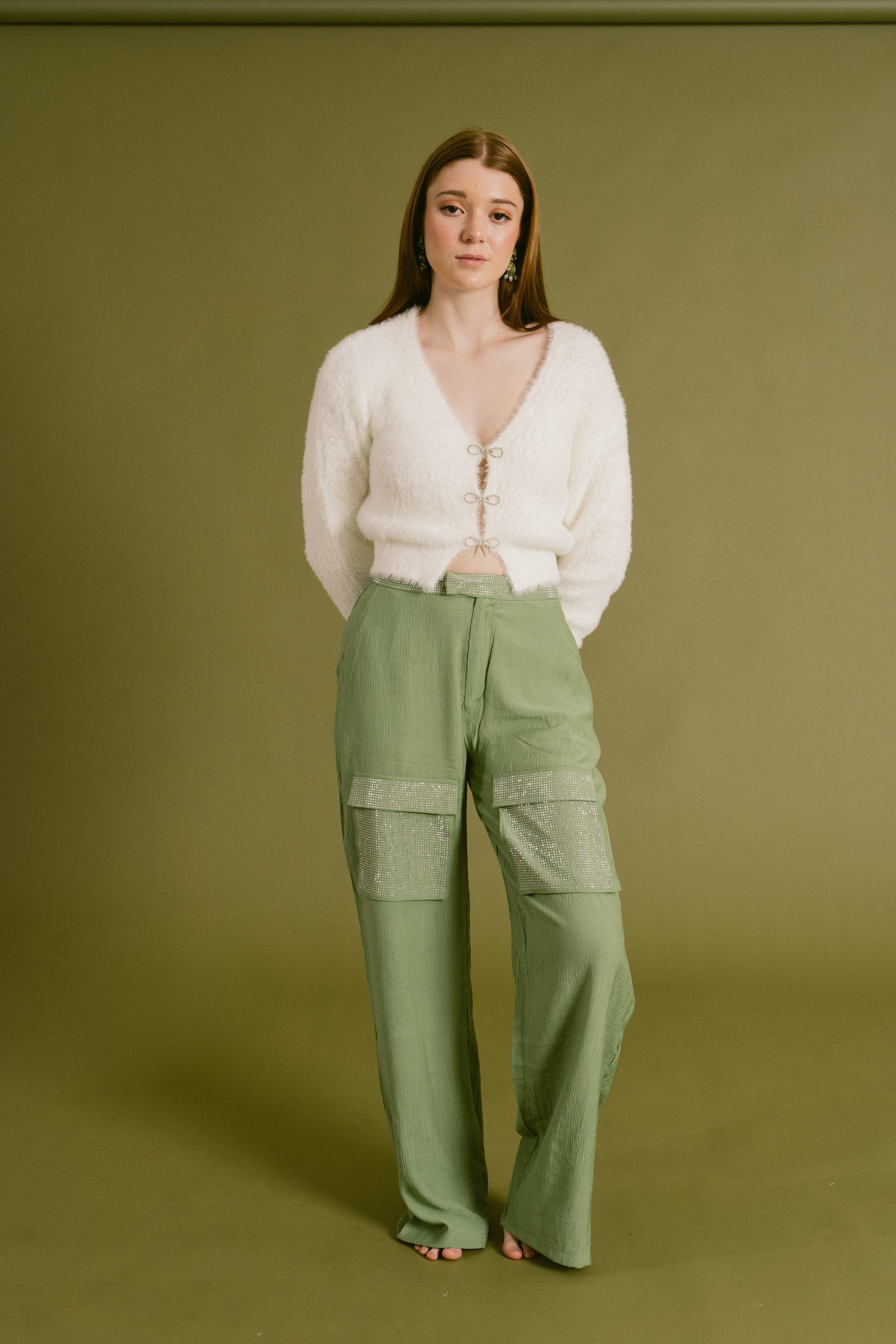 embellished cargo pants