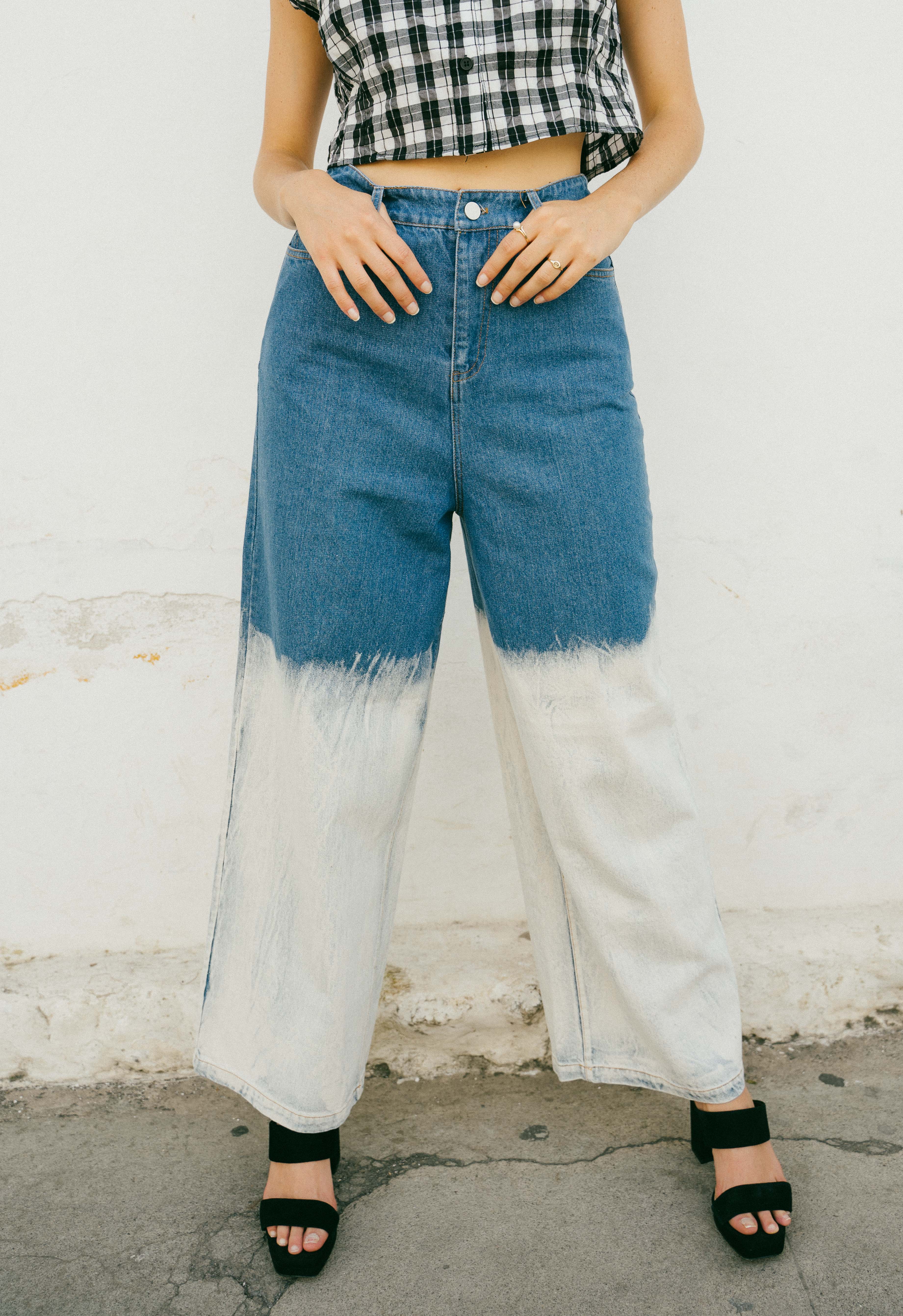 faded denim