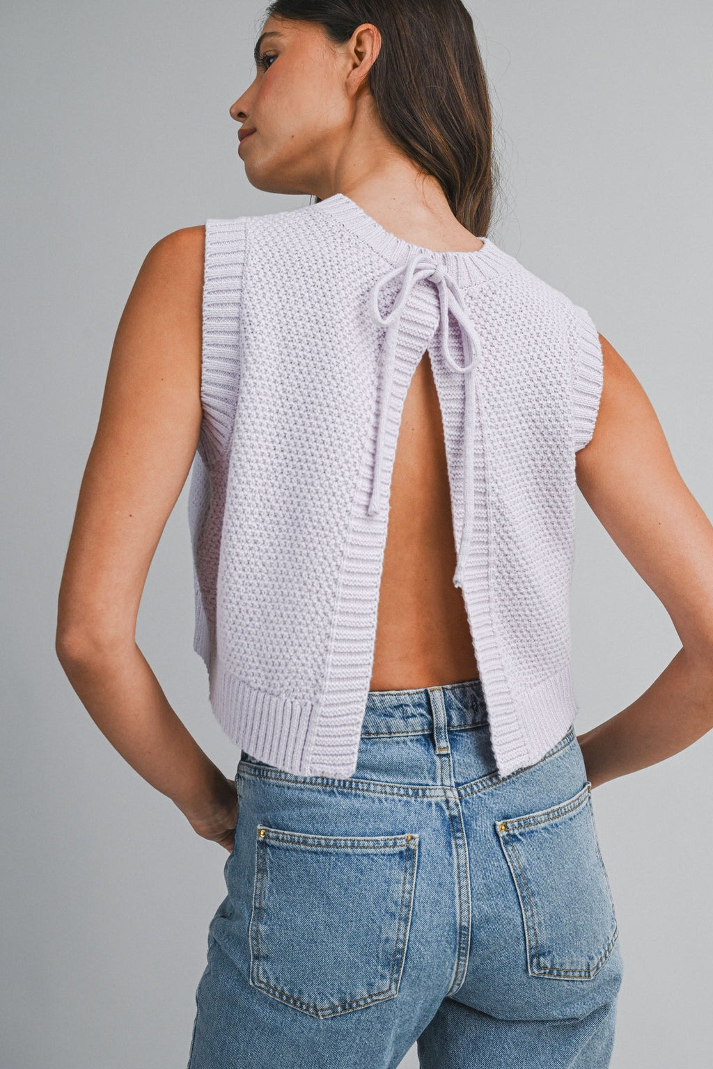 lilac comfy top