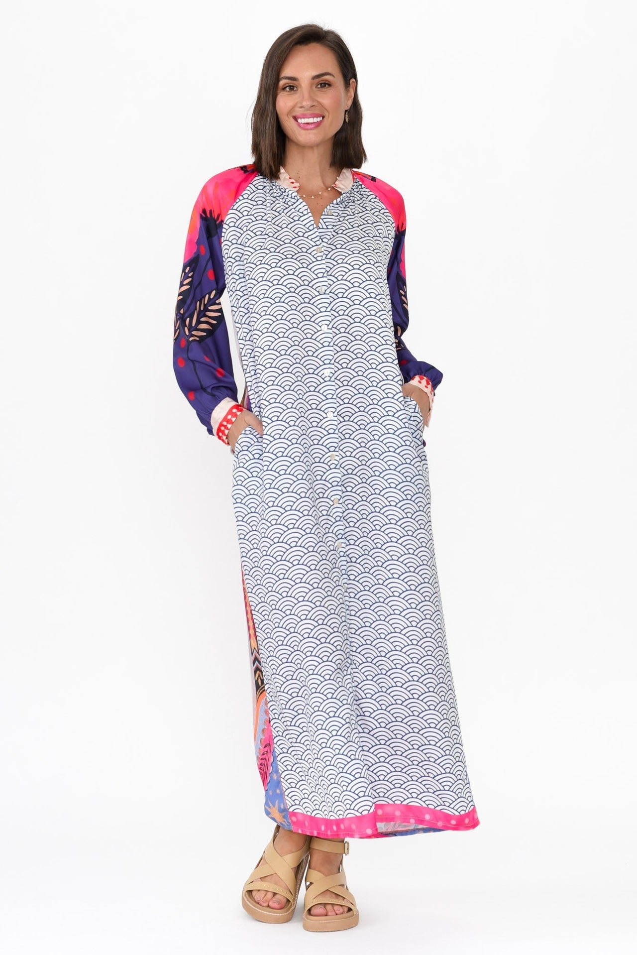El amor silk dress