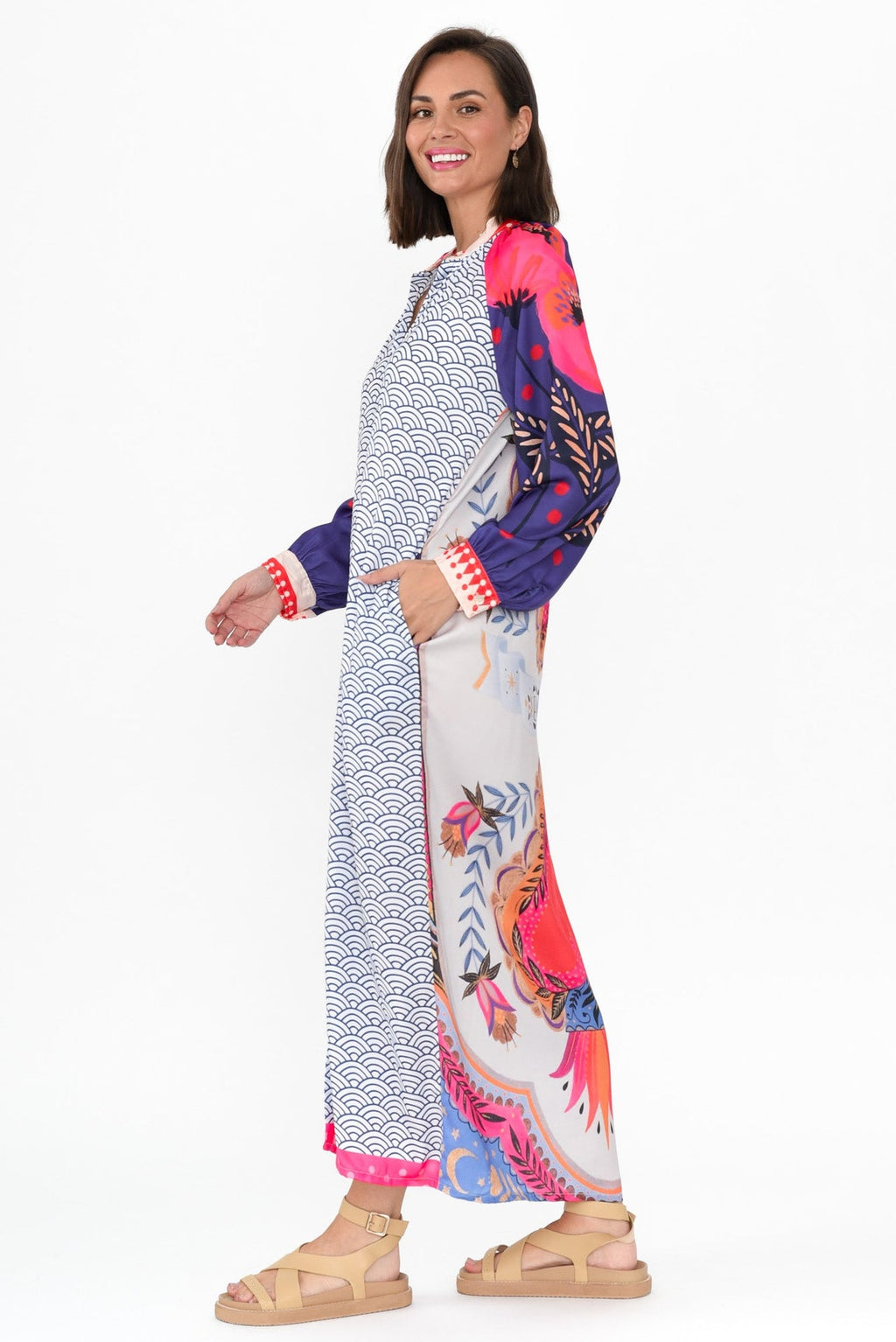 El amor silk dress