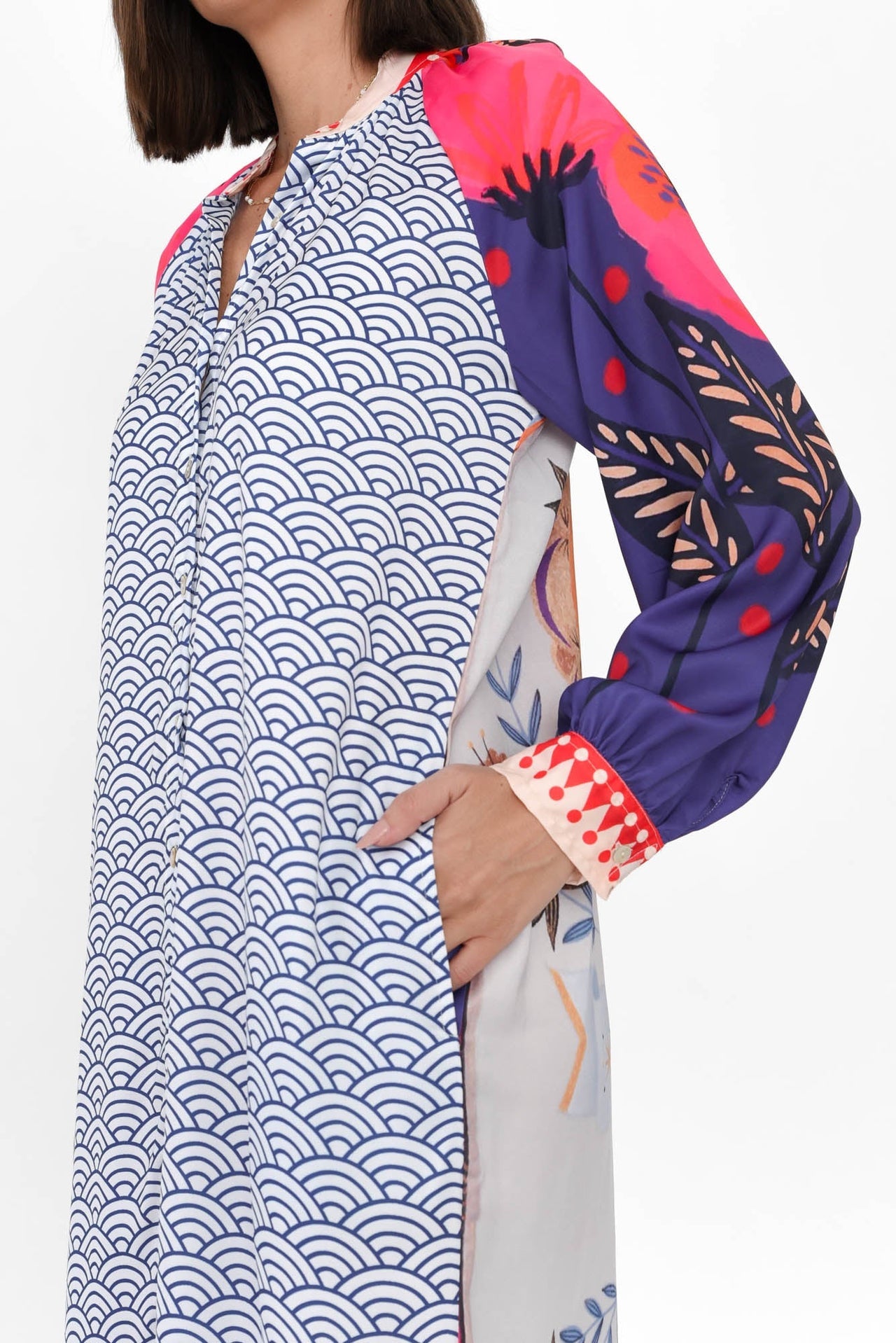 El amor silk dress
