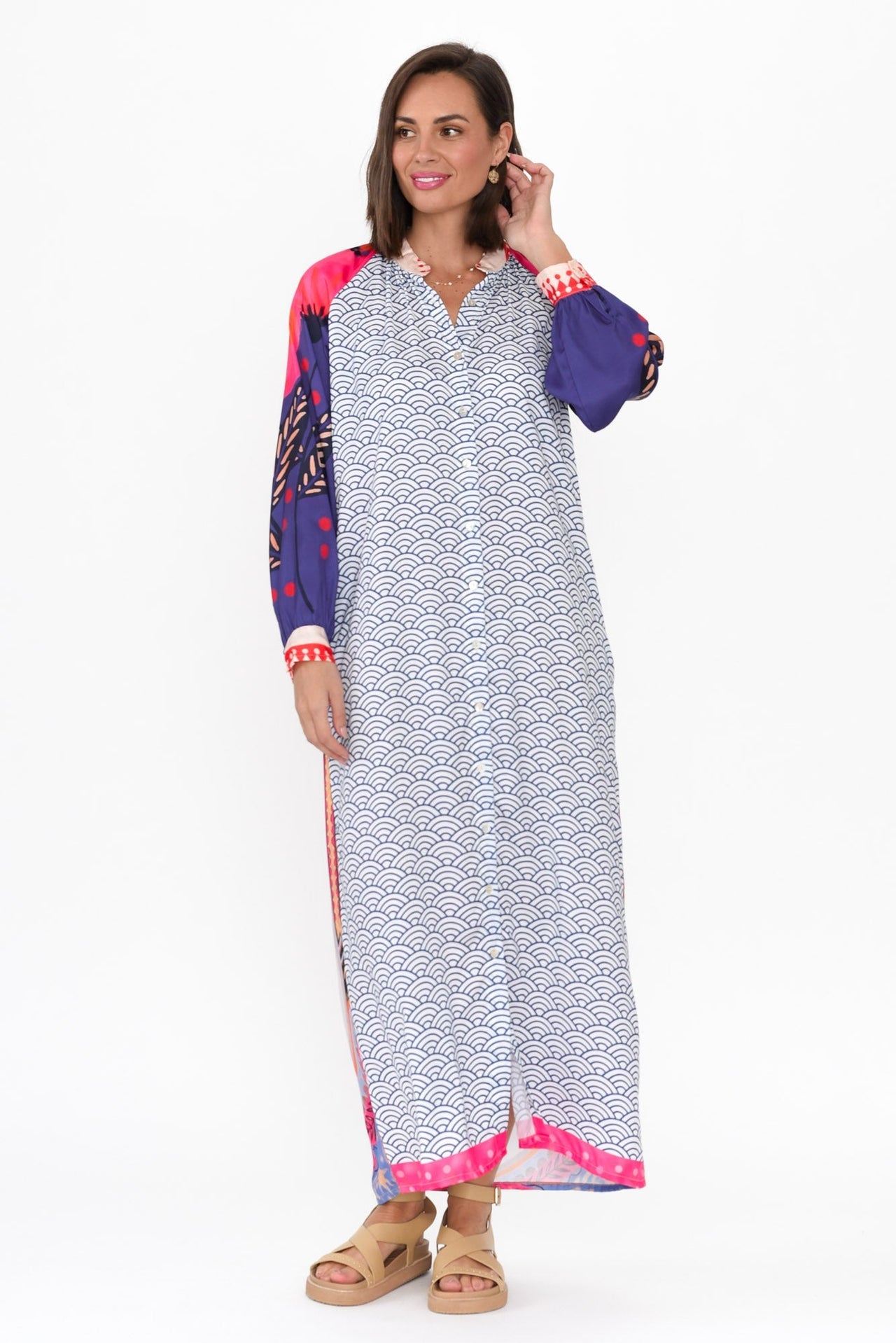 El amor silk dress