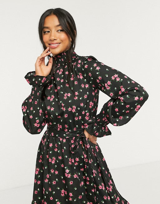 roses all over dress