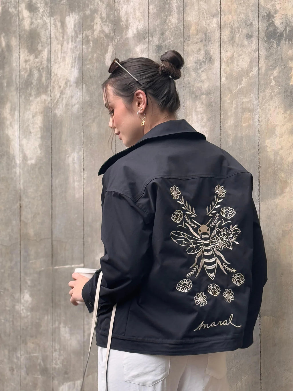 jacket tulipan negra