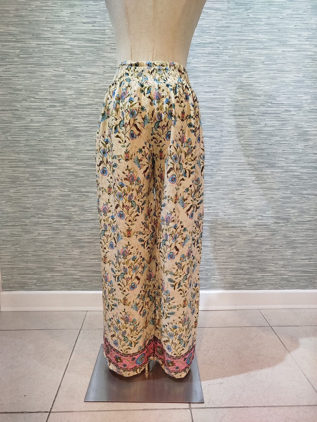 boho silk pants